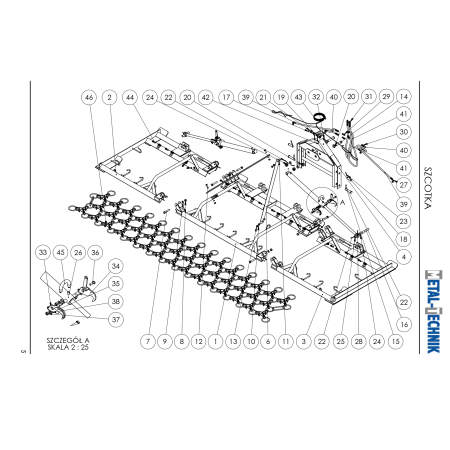 Katalog części zamiennych Włóka 2 siłowniki 5000-3